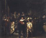 REMBRANDT Harmenszoon van Rijn The Militia Company of Frans Banning Cocq,Known as The Night Watch USA oil painting artist